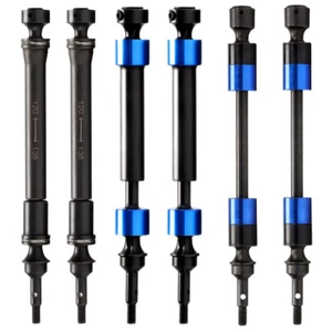Steel Splined CVD Driveshafts Axles For RC 1/10 Traxxas T-Maxx Summit Revo 5451X - Picture 1 of 29