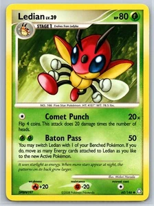 Ledian - DP Great Encounters 60/146 Midori Harada Pokemon Card NM - Picture 1 of 2