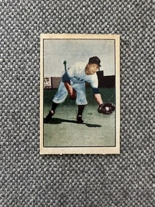 1952 Berk Ross Eddie Stanky #63 New York Giants VINTAGE RAW - Picture 1 of 4