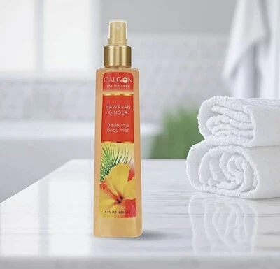 🌺🫚 (3) Vaporizador de fragancia de jengibre hawaiano Calgon 5 fl oz | Spray corporal para mujer Foto 1 de 4