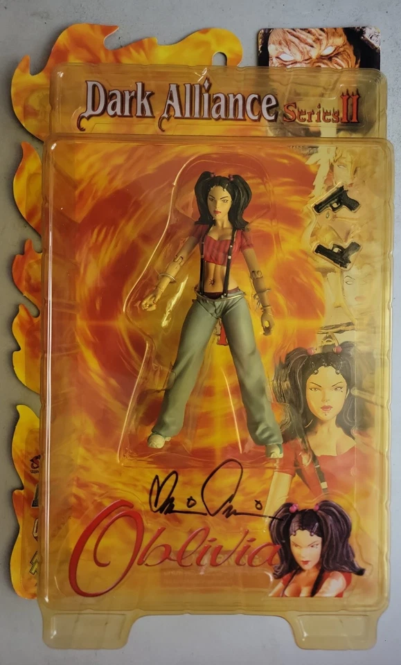 Dark Alliance Lady Death Oblivia Action Figure 2001 Series 2 Art Asylum Chaos