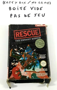 Nintendo NES Boite vide Rescue PAS DE JEU Envoi rapide et suivi - Picture 1 of 6
