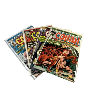 CONAN DER BARBAR Band 1 #45, 46, 47 & 49 (1974-75) 4 Stück mittelhochwertig - Bild 1 von 14