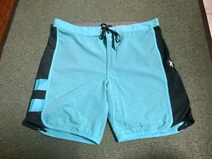 Boardshorts Hurley Phantom Hyperweave Motion Stripe 18" para hombre - Imagen 1 de 4