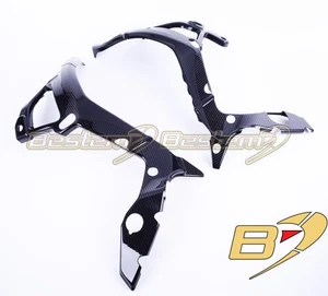 BMW 2020-2025 S1000RR Carbon Fiber Frame Cover Trim Cover Fairing Twill Weave - Picture 1 of 7