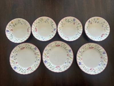 Juego de 7 platos de pan y mantequilla Johnson Brothers Summer Chintz y frutero Foto 1 de 4