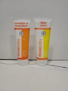 Juego de champú y gel de baño Thinkbaby Baby para piel sensible y loción corporal - Imagen 1 de 7