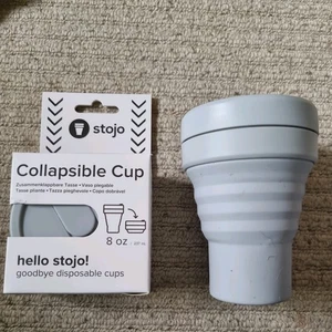  Stojo Collapsible Cup - Grey - 8oz / 227ml - Picture 1 of 5