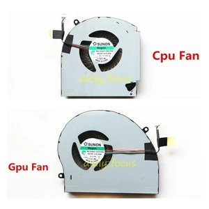 New for Dell Alienware 17 R4 17 R5 CPU Cooling Fan MG75090V1-C070-S9A 5V 4PIN - Afbeelding 1 van 5