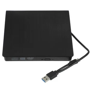 USB 3.0 Type-C External CD DVD ROM Disc Drive Burner Reader Player 11 10 - Afbeelding 1 van 12