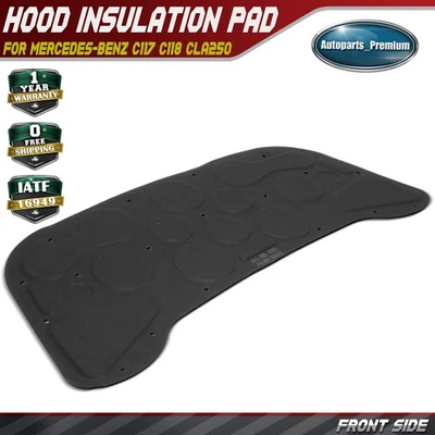 Panel de aislamiento del capó del motor para Mercedes-Benz C117 C118 CLA250 2014-2019 Foto 1 de 4