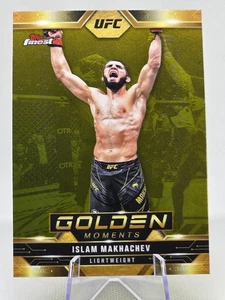 2025 Topps Finest UFC - Golden Moments Islam Makhachev #GM-12 - Foto 1 di 2