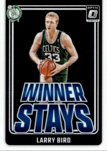 2024-25 Donruss Optic Winner Stays Larry Bird Boston Celtics #19 - Imagen 1 de 2