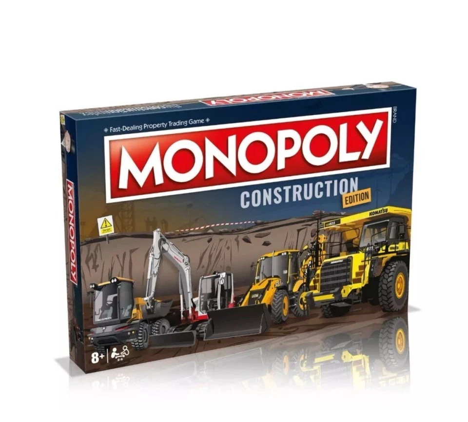 Monopoly Construction Edition Board Game New and Sealed - Image 1 of 4