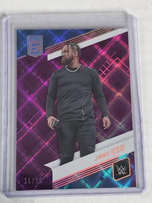 2023 Panini Donruss Elite WWE - Jimmy Uso #90 Purple /99 - Image 1 of 2