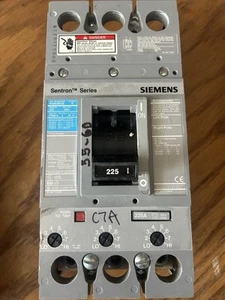 Siemens FXD63B225 600V 3 Pole Circuit Breaker 225A - Picture 1 of 3
