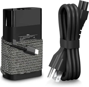 65W Slim USB-C Charger for HP Chromebook X360 Envy Elitebook Spectre ProBook - Picture 1 of 6
