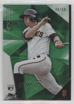 2015 Topps Finest Green Refractor /99 Gary Brown #85 Rookie RC - Image 1 of 2