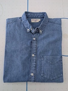 Tiger Of Sweden Denim Shirt Men's Large Excellent Condition - Picture 1 of 11