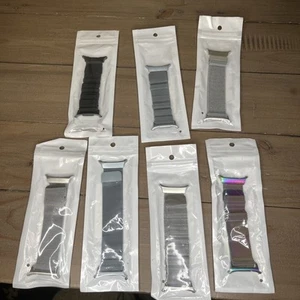 Lot of 7 Samsung Galaxy Watch Ultra 47mm Metal Straps - Picture 1 of 5
