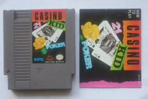 Casino Kid w/Manual (Nintendo Entertainment System, 1989) NES Tested - Picture 1 of 3