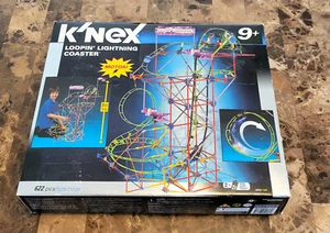 K'NEX Loopin' Lightning Coaster 622pc RARE* SEALED BRAND NEW (2009) - Picture 1 of 9