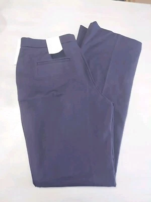 Pantalón Coldwater Creek 10 Púrpura Ajuste Natural Pierna Acampanada Elastizada Se sienta en la Cintura Foto 1 de 4