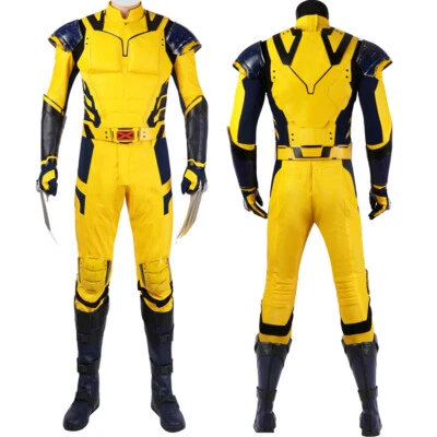 Deadpool 3 James Howlett Logan Disfraz de Cosplay Patas de Wolverine Conjunto de Armadura Foto 1 de 4
