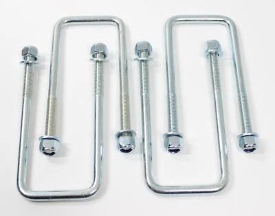 4 X Rear Leaf Spring U-Bolts With Nuts For Mitsubishi L200 Pickup 2006 onwards - Image 1 of 4