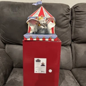 Jim Shore Disney Traditions 6008064 Dumbo Figurine “Over The Big Top” - Picture 1 of 9