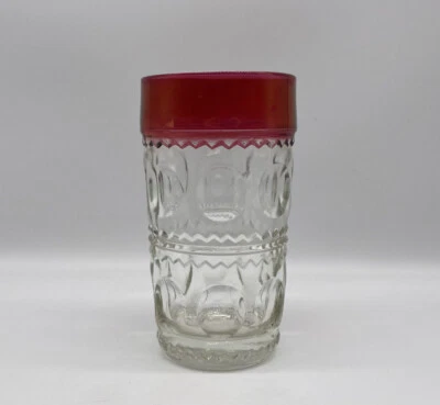 Vintage Tiffin Kings Crown Ruby Tumbler Drinking Glass - Image 1 of 4