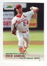 2001 Grandstand Appalachian League Top Prospects Update RICK ANKIEL