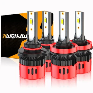 4X 9005 H11 LED Combo Faros Kit Bombillas Blanco Frío CSP Luz Alta Baja - Imagen 1 de 13