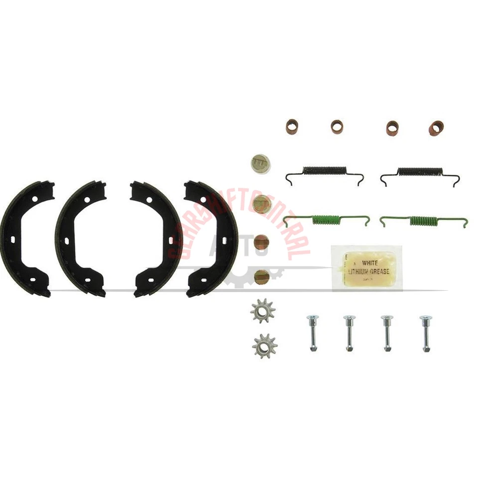2x Kit de herrajes de freno de estacionamiento centrado trasero para BMW 525i 2007 Foto 1 de 4