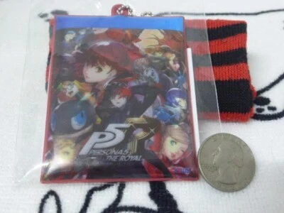 Persona 5 The Royal Puffy Shiny Key Chain Charm *PS4 PS5 Xbox Nintendo Switch*P5 - Image 1 of 3