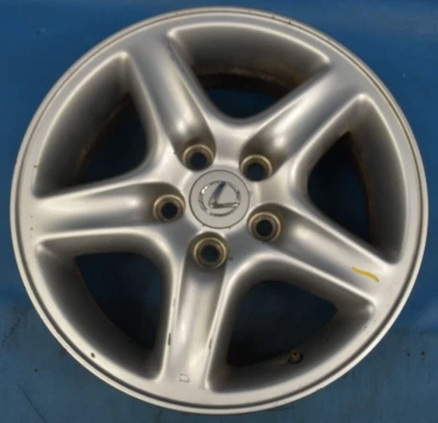 Lexus RX300 1999 2000 01 2002 2003 Used OEM Wheel 16x6.5 Factory 16" Rim SILVER - Image 1 of 4