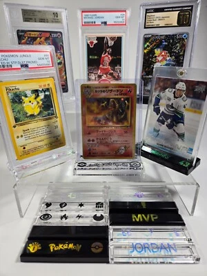 Custom Design LOGO Trading Card Acrylic Display Stand  (PREMIUM QUALITY 💎) - Image 1 of 4