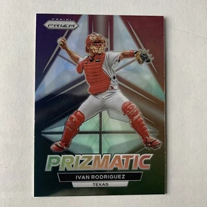 2023 Panini Prizm Baseball #P2 IVAN RODRIGUEZ Prizmatic - Picture 1 of 2