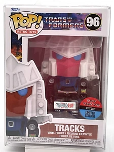 Tracks Pop #96 Transformers Funko Retro Toys 2021 Festival of Fun Toy Tokyo - Picture 1 of 10