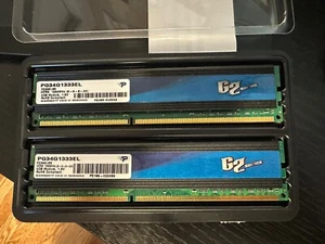 Patriot G2 8GB Kit Gaming Memory (4GB x2) DDR3-1333 PC3-10600 PG34G1333EL Shield - Picture 1 of 2
