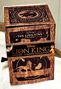 THE LION KING TRILOGY: 3 Movie Collection (Blu-ray / Blu-ray 3D / DVD, 8-Disc) - Picture 1 of 4