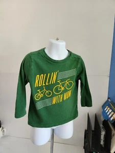 Old Navy Talla 2T Rollin' with Mom Manga Larga Cuello Redondo - Imagen 1 de 3