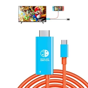 USB C to HDMI Cable for Nintendo Switch/Switch NS/OLED - Picture 1 of 12