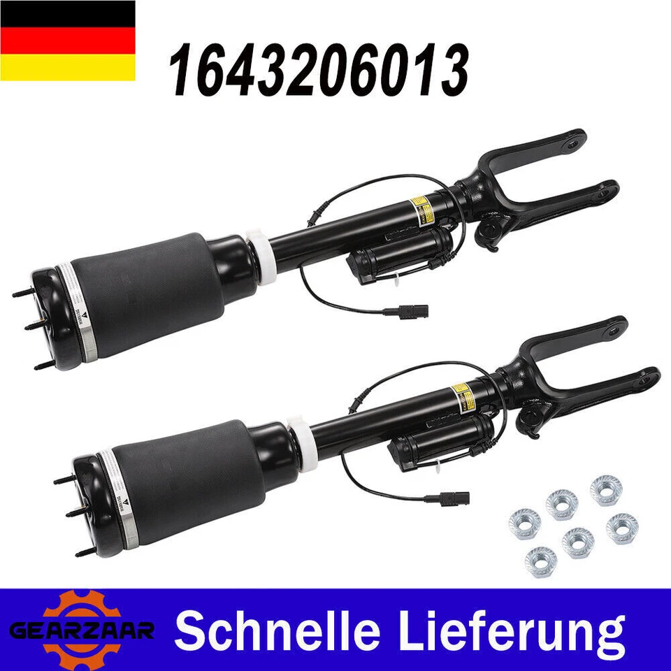 Federbein Luftfederung Stoßdämpfer Vorne mit ADS Für Mercedes M GL-Klasse W/X164 - Bild 1 von 4