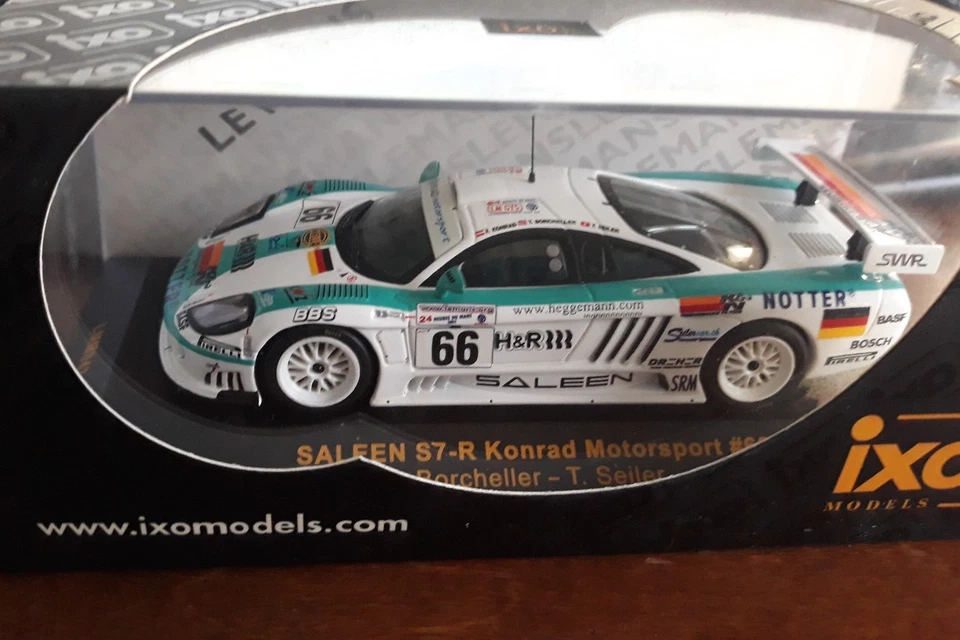 Ixo 1/43 Saleen S7-R #66 Le Mans 2002 LMM043 - Immagine 1 di 1