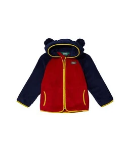 Children Unisex Clothing L.L.Bean Hi-Pile Fleece Color-Block Jacket (Toddler) - Picture 1 of 3