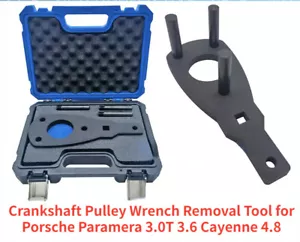 Herramienta de extracción de llave de polea del cigüeñal para Porsche Paramera 3.0T 3.6 Cayenne 4.8 - Imagen 1 de 7
