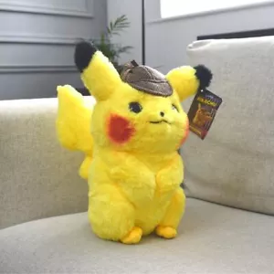 Pokemon Detective Pikachu Plush Soft Toy Teddy - Picture 1 of 5