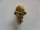 distintivo boy scout dorato con piedino