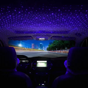 USB Car Interior Atmosphere Star Sky Lamp Ambient Night Light Car Accessories - Picture 1 of 12